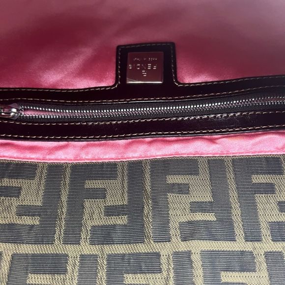 Fendi Zucca Floral Baguette - Picture 6 of 11